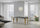 Tavolo Allungabile 160-264x90x77 cm Flame Cemento