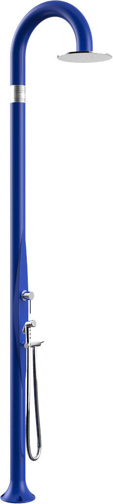 Doccia da Esterno Giardino Miscelatore e Doccetta Arkema Funny Yin Blu