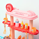 Cucina Giocattolo per Bambini 71,5x35x85,5 cm con Utensili Multicolore