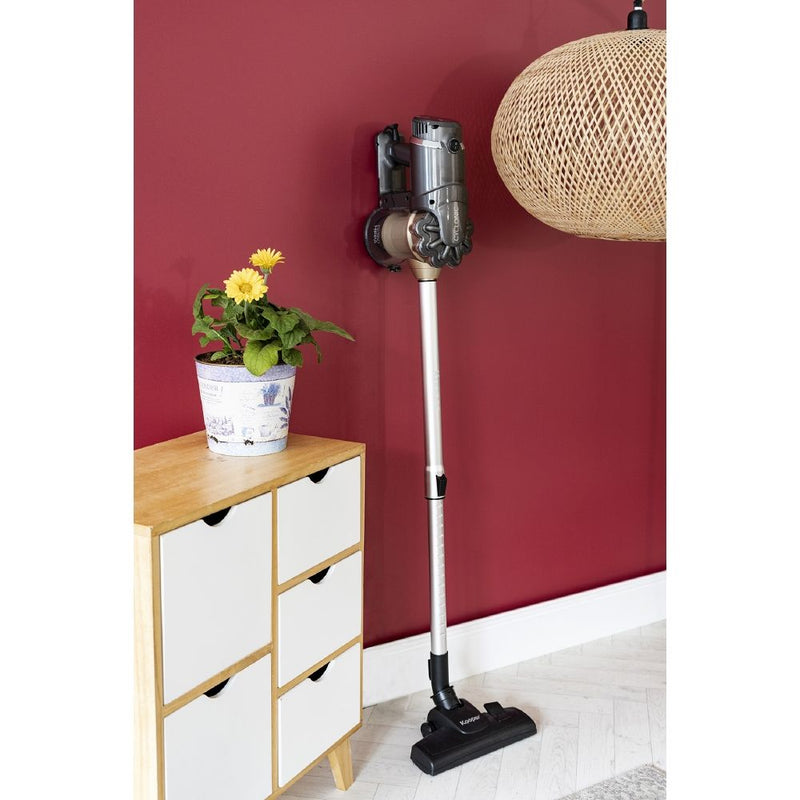 Aspirapolvere Ciclonico con Filo Scopa Elettrica 600W Kooper Airone 2.0 Grigio e Oro