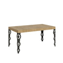 Tavolo Allungabile 160-244x80x77 cm Karamay Quercia Natura  