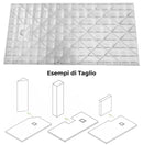 Piatto Doccia Effetto Pietra Filo Pavimento o Tradizionale Bianco