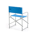 Sedia Pieghevole Regista 32x59x80 cm in Acciaio Regista Blu