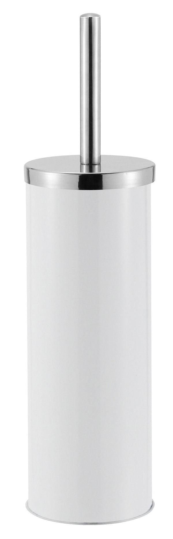 Toilettenbürstenhalter Ø9,5x37 cm aus weißem Stahl acquista