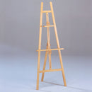 Cavalletto Treppiede da Pittura H145cm in Legno Abete Grezzo Fumer Dalì