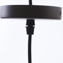 Lampadario a Sospensione Ø30 a Una Luce Verde Militare