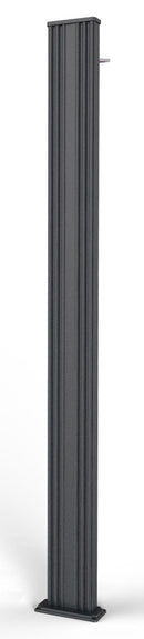 Doccia da Esterno Giardino Miscelatore e Lavapiedi Arkema Spring S Grigio Antracite