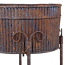 Set 2 Vasi in Ferro con Alz 31 H 69