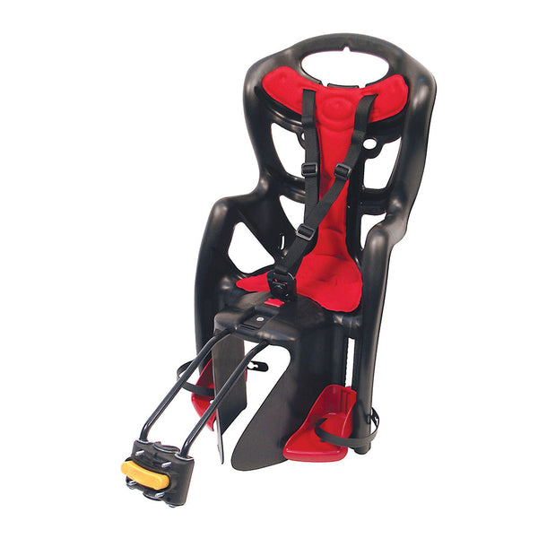 Seggiolino Posteriore Bicicletta per Bambini 22 kg Nero sconto