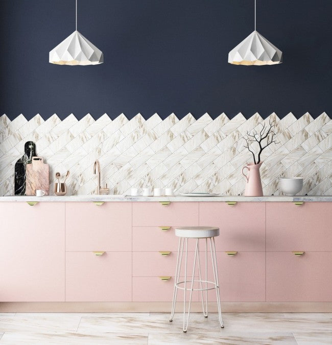 Sgabello Bar Rakel Bianco in Legno