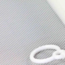 Lettino Prendisole da Giardino 181x60xH39 cm in alluminio bianco ghiaccio Bagnino