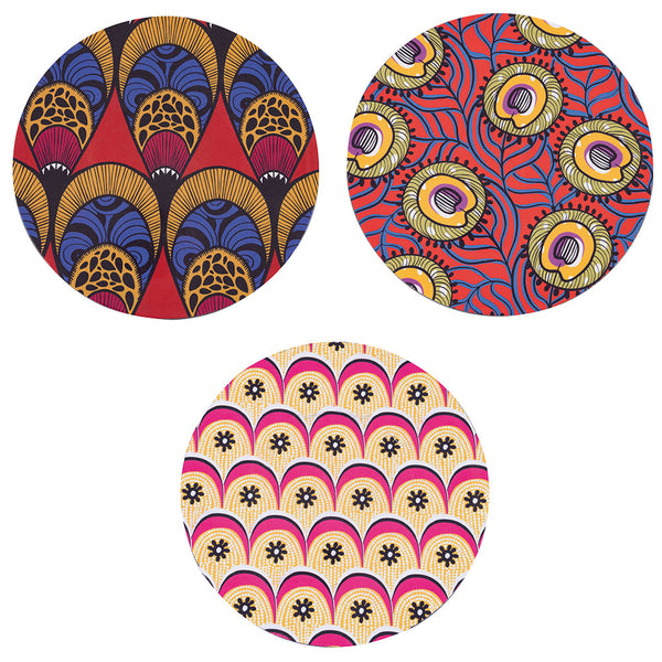 Set 3 Sottopiatti Tondi Ø33x2 cm in Polipropilene VdE Tivoli 1996 Creole prezzo