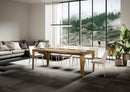 Tavolo Allungabile 160-420x90x77 cm Flame Quercia Naturale