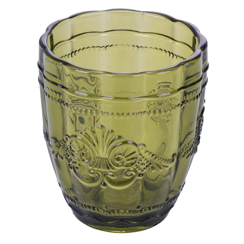 Set 4 Bicchieri Acqua Syrah Greenery in Vetro VdE Tivoli 1996 Verde