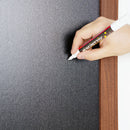 Lavagna con Cornice in Legno 80x120 cm in Legno Dark Wood