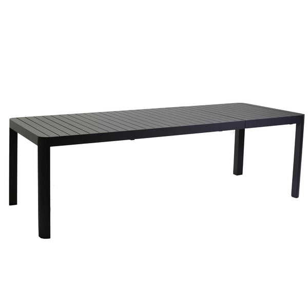 Tavolo Allungabile da Giardino 180/240x100xh75 cm in Alluminio Cleveland Antracite-1