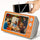 Schermo Lente Ingrandimento 12” Video per Smartphone Arancione