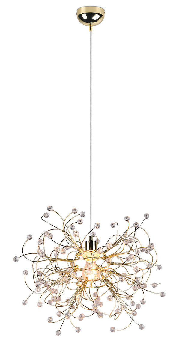 online Lampada a Sospensione da Interno Attacco E27 in Metallo Ottone lucido