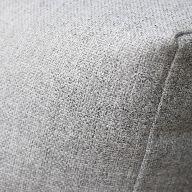 Salotto Angolare Surabaya con Cuscini in Alluminio Bianco