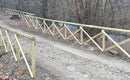 Recinzione Croce di Sant'Andrea 200xH150 cm in Legno