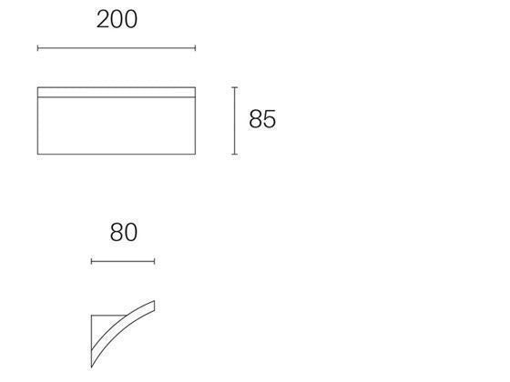 Applique da Esterno a LED 6W 3000K Sovil Marrone