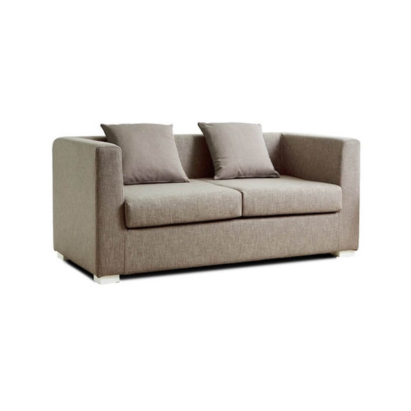 prezzo Wartesofa 2 Sitze aus beigem Dorel Visson-Stoff