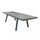 Seattle Ausziehbarer Tisch 205/265x105x75 h cm in taubengrauem Aluminium