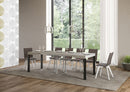  Tavolo Allungabile 90-246x90x77 cm Everyday Cashmere Gambe Antracite
