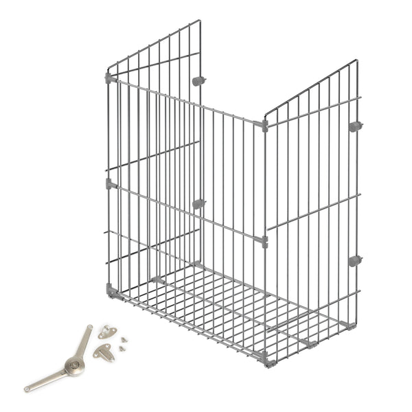 Cestino per il Bucato ad Incasso per Modulo Acciaio Emuca Emuca online