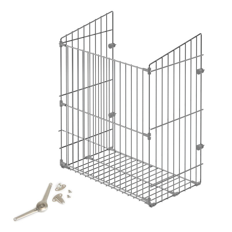 Cestino per il Bucato ad Incasso per Modulo Acciaio Emuca Emuca 