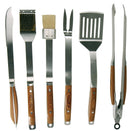 Set 6 Utensili per Barbecue in Acciaio Inox Alexander Deluxe