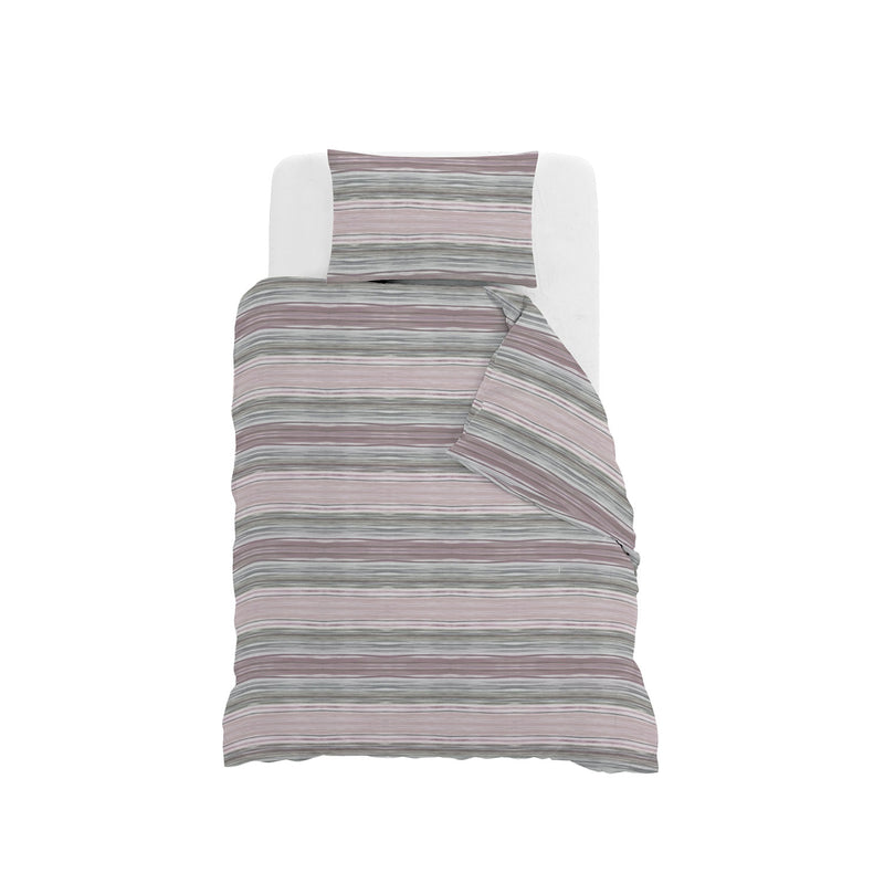 Copripiumino Singolo con Stampa sul Sacco e Federa Linea River Rio Gold 