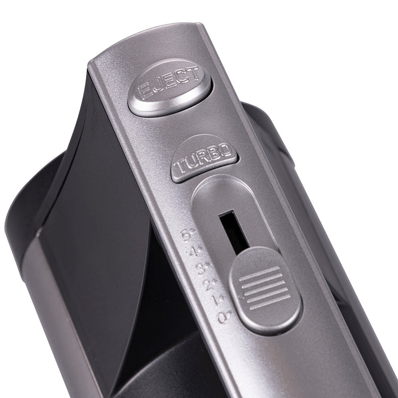 Sbattitore Elettrico Doppie Fruste 5 Velocità 300W Kooper Antonino Nero e Acciaio