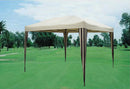 Gazebo da Giardino Pieghevole 3x3m in Alluminio Bauer Rapid Ecrù