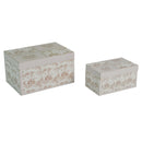Set 2 Scatole in legno lilac 