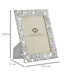 Cornice Silvy 20,5x1,7x25,8 cm in Poliresina e Vetro