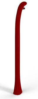 Doccia Solare da Esterno Giardino 20L Miscelatore e Lavapiedi Arkema Happy One Ruby