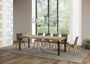 Tavolo Allungabile 90-246x90x77 cm Everyday Quercia Naturale