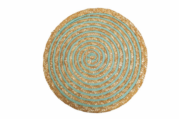 acquista Set mit 6 Raffia-Tischsets Villa d'Este Home Tivoli Spiral
