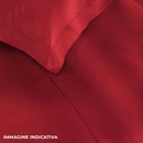 Set Lenzuola Matrimoniale Sopra Sotto e Federe Tinta Unita Garrini Clarice Oro