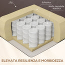 Poltrona Relax Massaggiante Reclinabile con 8 Punti Massaggio e 5 Modalità 84x92x109 cm Marrone Scuro   