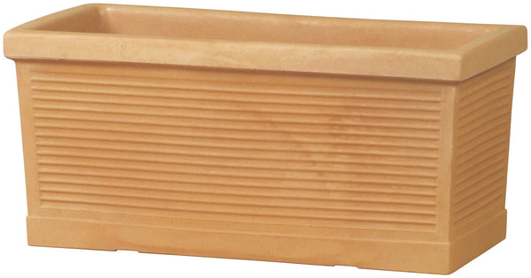 Tulli-Harzvase, klassische Millerighe-Kassette, antikisiert, verschiedene Größen prezzo