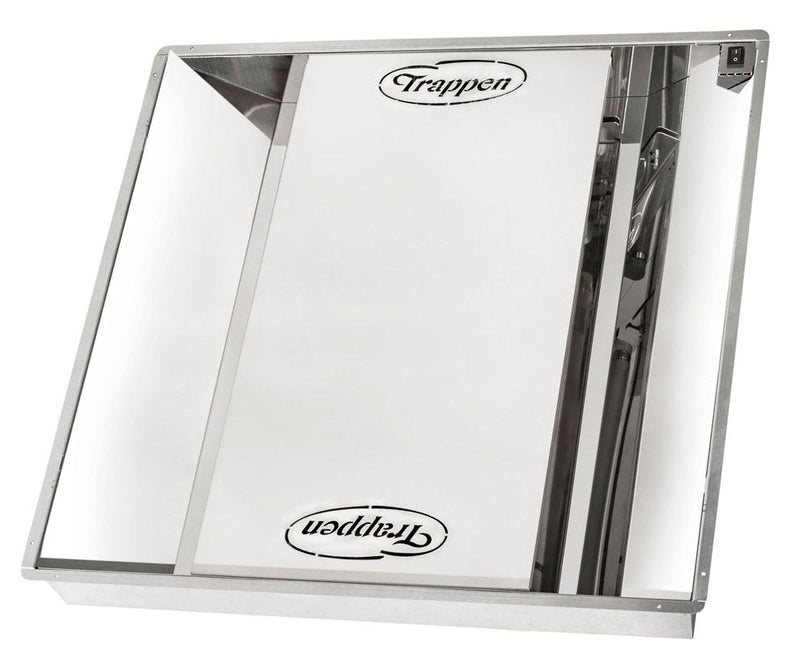 Kit Zanzariera Elettrica da Incasso 60x60 cm 50W Trappen Luna 50 + 10 Cartoncini