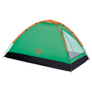Tenda da Campeggio 2 Persone 210x145x100 cm con Zanzariera e Sacca Trasporto