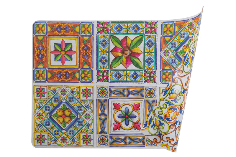 Set 6 Tovagliette Rettangolare Double Face 45x30 cm Villa d'Este Home Tivoli Costiera