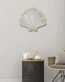 Specchio Conchiglia 40,5x2,3x37,3 cm in Resina