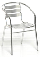 Sedia da Giardino in Alluminio Taddei Eco Silver