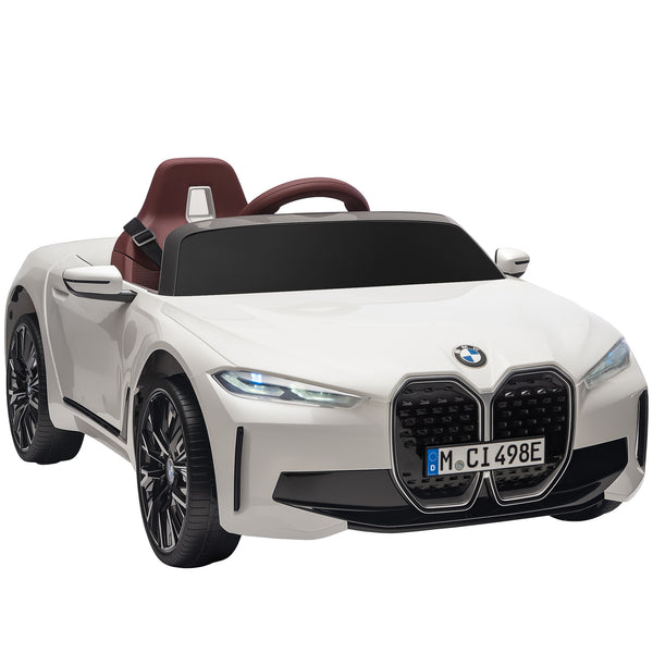 online Macchina Elettrica per Bambini 12V con Licenza BMW I4 Bianca