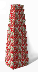 Set 10 Scatole Rettangolari in cartone