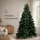 Albero di Natale Canada 180 cm Verde Decorazione Addobbo Natalizia Foltissima